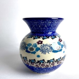 098 Bunzlau klein vaasje 2625X - 098 (Bunzlau). 098 Bunzlau klein vaasje 2625X Voor een klein boeketje bloemen.