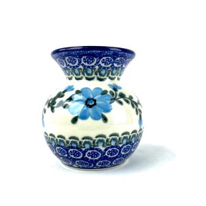 098 Bunzlau klein vaasje 561BX - 098 (Bunzlau). 098 Bunzlau klein vaasje 561BX Voor een klein boeketje bloemen.