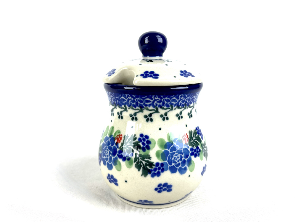 Bunzlau Voorraadpotje 1529X - 103 (Bunzlau). Bunzlau Voorraadpotje 1529X 103 Kleinste maat met opening voor een lepeltje Suiker