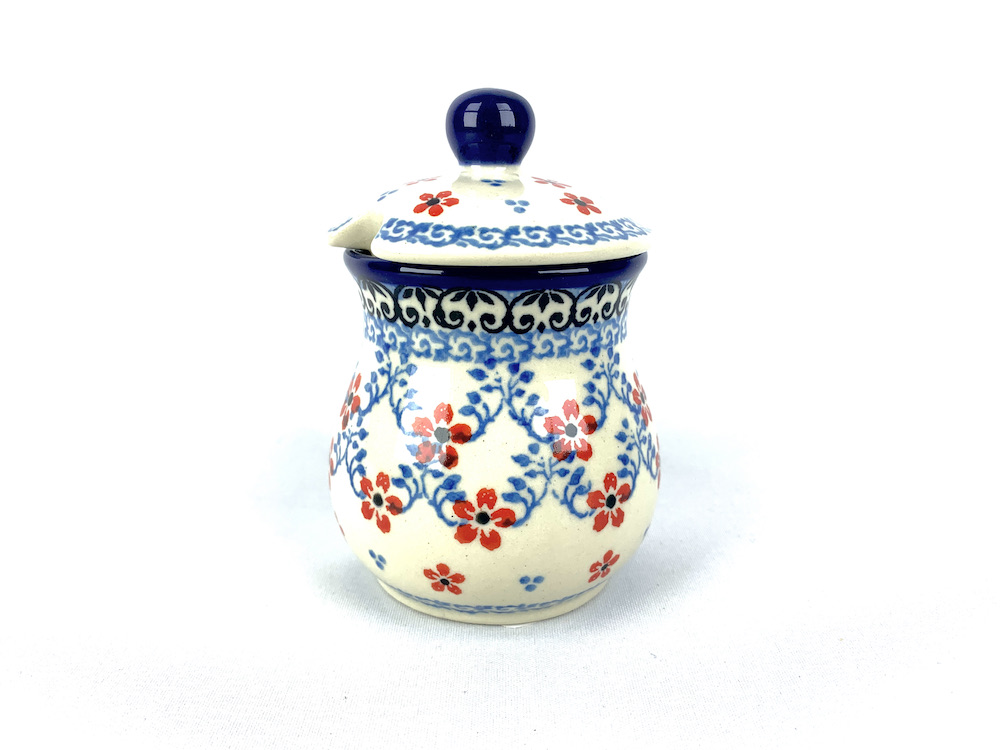 103 Bunzlau Voorraadpotje 2100X - 103 (Bunzlau). 103 Bunzlau Voorraadpotje 2100X  Kleinste maat met opening voor een lepeltje Suiker