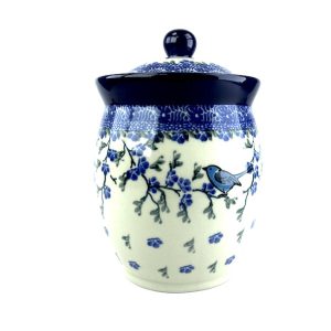 104 Bunzlau Voorraadpot 1935X  - 104 (Bunzlau). 104 Bunzlau Voorraadpot 1935X  Voorraadpot voor oa suiker