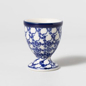 106 Bunzlau eierdop hoog 1802X - 106 (Bunzlau). 106 Bunzlau eierdop hoog 1802X.