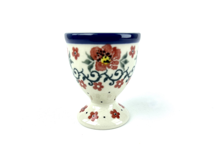 106 Bunzlau eierdop hoog 1973X - 106 (Bunzlau). 106 Bunzlau eierdop hoog  1973X.