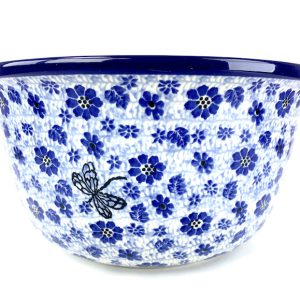 113 Bunzlau Diepe Schaal 1443X Ø 27 cm Dragonfly - 113 (Bunzlau). 113 Bunzlau Diepe Schaal 1443X Ø 27 cm Dragonfly Prachtige zeer grote en diepe schaal Te gebruiken als fruitschaal grote maaltijd salade enz.