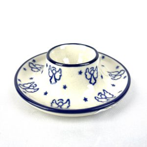 145 Bunzlau eierdop laag 1410X - 145 (Bunzlau). 145 Bunzlau eierdop laag 1410X.