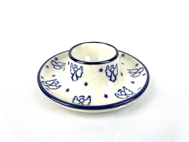 145 Bunzlau eierdop laag 1410X - 145 (Bunzlau). 145 Bunzlau eierdop laag 1410X.