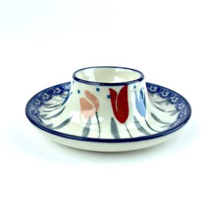 145 Bunzlau eierdop laag 2598X - 145 (Bunzlau). Bunzlau eierdop laag 2598X.