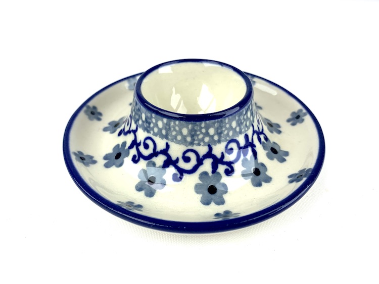 145 Bunzlau eierdop laag 2602X - 145 (Bunzlau). 145 Bunzlau eierdop laag 2602X.