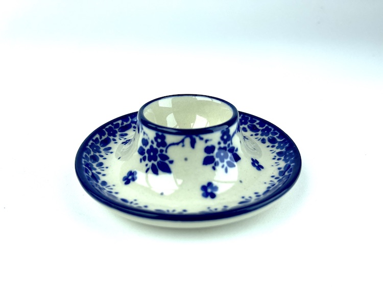 145 Bunzlau eierdop laag 2606X - 145 (Bunzlau). 145 Bunzlau eierdop laag 2606X.