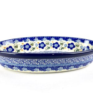 163 Bunzlau Ovaal schaaltje 2088X - 163 (Bunzlau). 163 Bunzlau Ovaal schaaltje 2088X ovaal ( oven ) schaaltje 20