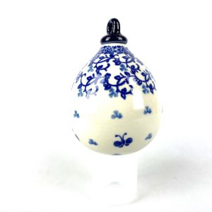 185  Bunzlau Kerstbal Druppel vorm  1936 - 185 (Bunzlau). 185  Bunzlau Kerstbal Druppel vorm  1936 Leuk voor in de boom Kerstdecoratie Fabriek: CA.