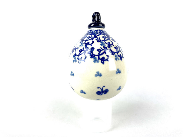 185 Bunzlau Kerstbal Druppel vorm 1936 - 185 (Bunzlau). 185 Bunzlau Kerstbal Druppel vorm 1936 Leuk voor in de boom Kerstdecoratie Fabriek: CA.