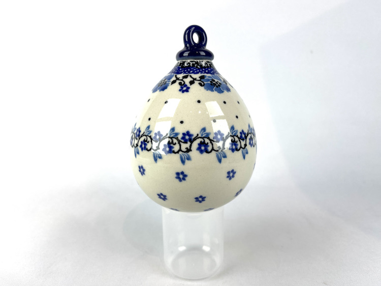 185  Bunzlau Kerstbal Druppelvorm 1983 - 185 (Bunzlau). 185  Bunzlau Kerstbal Druppelvorm 1983 Leuk voor in de boom Kerstdecoratie Fabriek: CA.