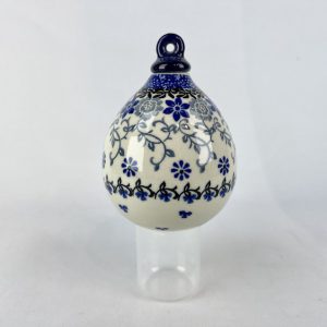 185  Bunzlau Kerstbal druppel vorm 2158 - 185 (Bunzlau). 185  Bunzlau Kerstbal druppel vorm 2158 Leuk voor in de boom Kerstdecoratie Fabriek: CA.