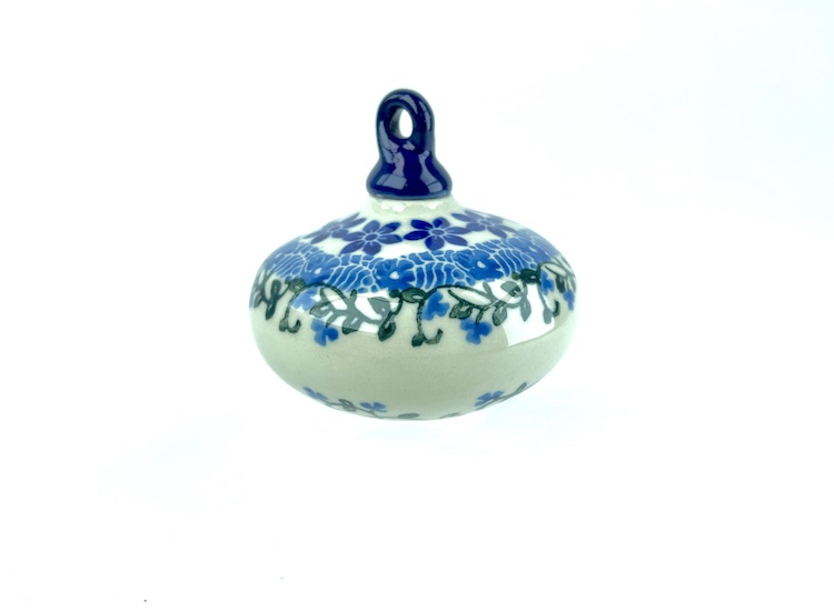 188  Bunzlau Kerstbal rond plat 1821 - 188 (Bunzlau). 188 &nbsp;Bunzlau Kerstbal rond plat 1821 Prachtige kerstballen voor in de boom Kerstdecoratie Fabriek: CA.