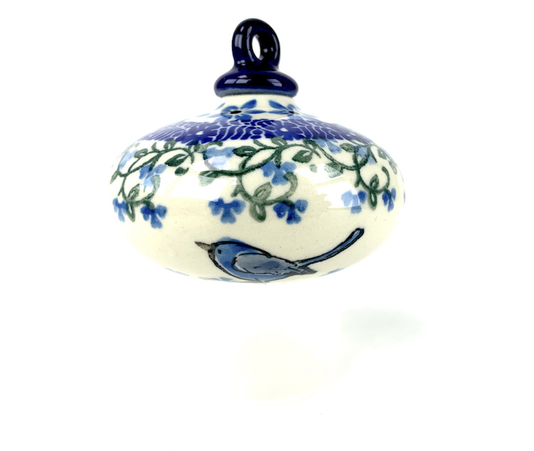 188 Bunzlau Kerstbal rond plat 1932 - 188 (Bunzlau). 188 Bunzlau Kerstbal rond plat 1932 Prachtige kerstballen voor in de boom Kerstdecoratie Fabriek: CA.