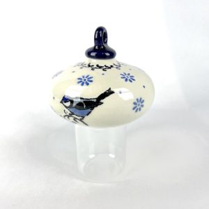 188  Bunzlau Kerstbal rond plat 1997 - 188 (Bunzlau). 188 &nbsp;Bunzlau Kerstbal rond plat 1997 Prachtige kerstballen voor in de boom Kerstdecoratie Fabriek: CA.