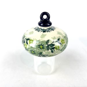 188  Bunzlau Kerstbal rond plat 2322 - 188 (Bunzlau). 188  Bunzlau Kerstbal rond plat 2322 Leuk voor in de boom Kerstdecoratie Fabriek: CA.