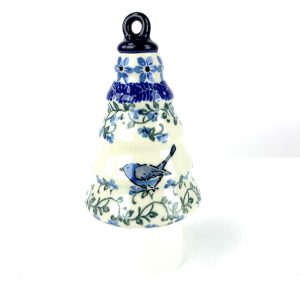 189 Bunzlau Kerstbal 1932X - 189 (Bunzlau). 189 Bunzlau Kerstbal 1932X Mooie decoratieve Bunzlau kerstbal .