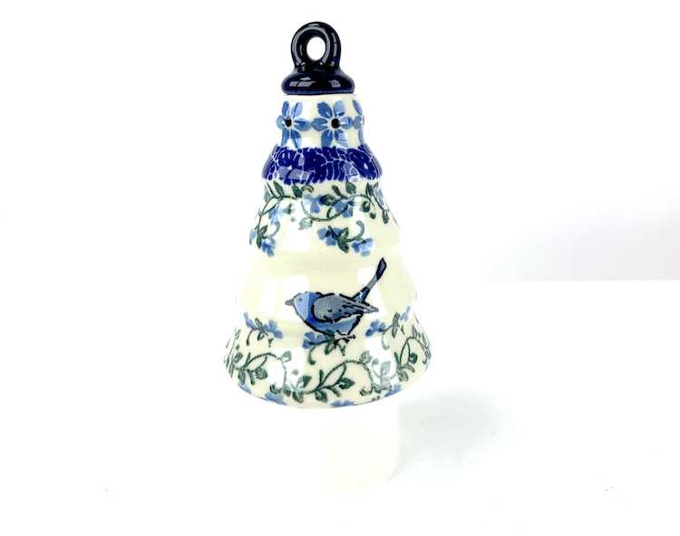 189 Bunzlau Kerstbal 1932X - 189 (Bunzlau). 189 Bunzlau Kerstbal 1932X Mooie decoratieve Bunzlau kerstbal .