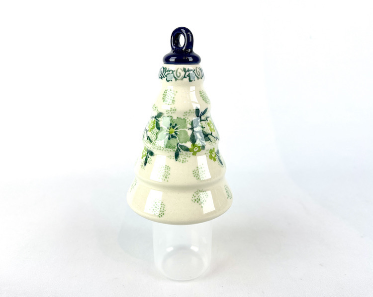 189 Bunzlau Kerstbal 2322 - 189 (Bunzlau). 189 Bunzlau Kerstbal 2322 Mooie decoratieve Bunzlau kerstbal .