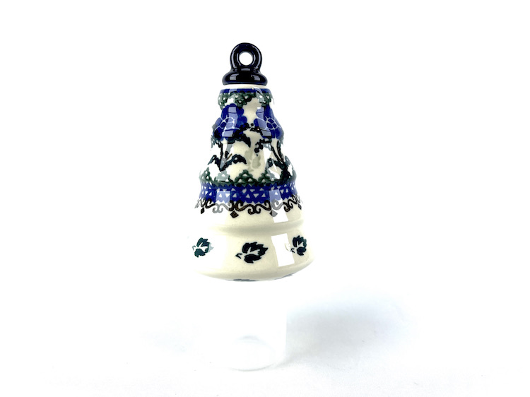 189 Bunzlau Kerstbal Kegelvorm 1071 - 189 (Bunzlau). 189 Bunzlau Kerstbal Kegelvorm 1071 Mooie decoratieve Bunzlau kerstbal .