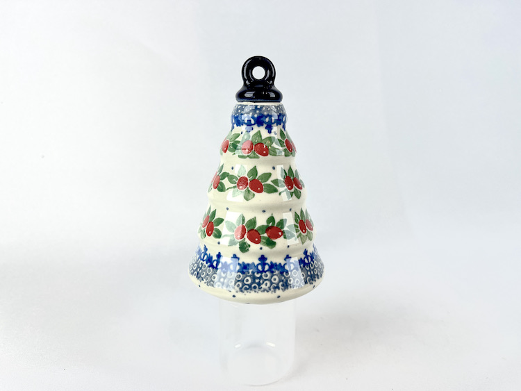 189 Bunzlau Kerstbal U4917X - 189 (Bunzlau). 189 Bunzlau Kerstbal U4917X Mooie decoratieve Bunzlau kerstbal .