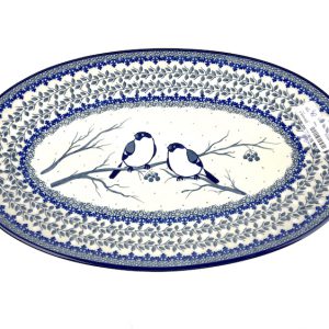 202 Bunzlau ovale Serveerschaal 35