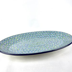 205 Bunzlau ovale Serveerschaal 35