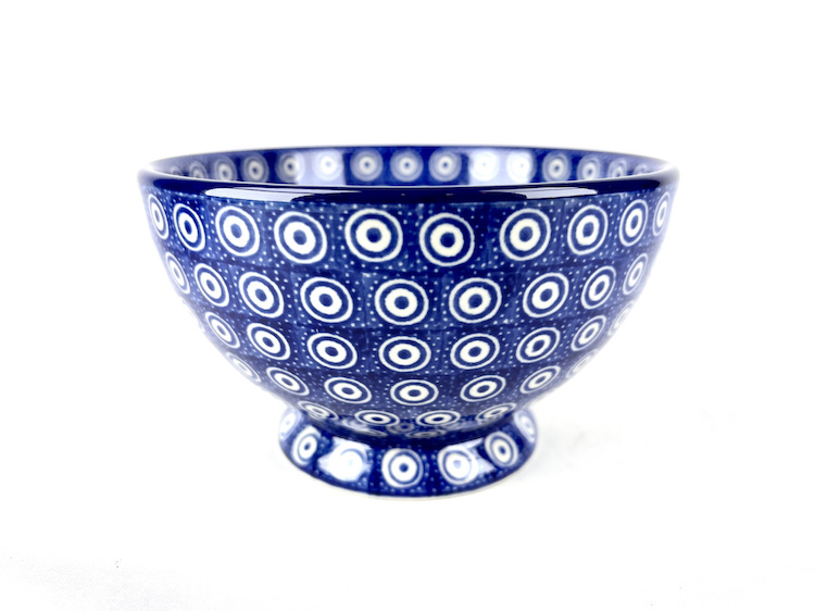 206 Bunzlau Kom op voet 1294X - 206 (Bunzlau). 206 Bunzlau Kom op voet 1294X Ideale kom voor onder andere een muesli ontbijt