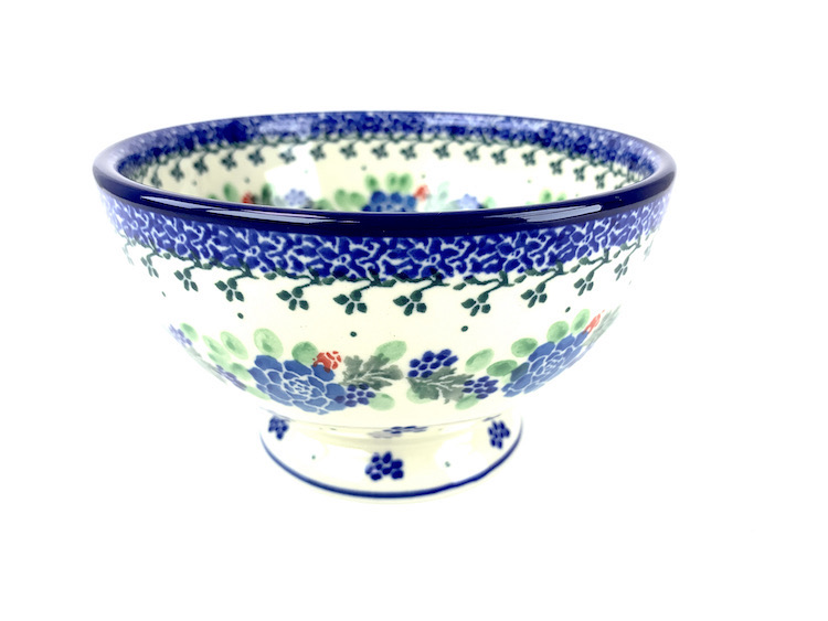 206 Bunzlau Kom op voet 1529X - 206 (Bunzlau). 206 Bunzlau Kom op voet 1529X Ideale kom voor onder andere een muesli ontbijt