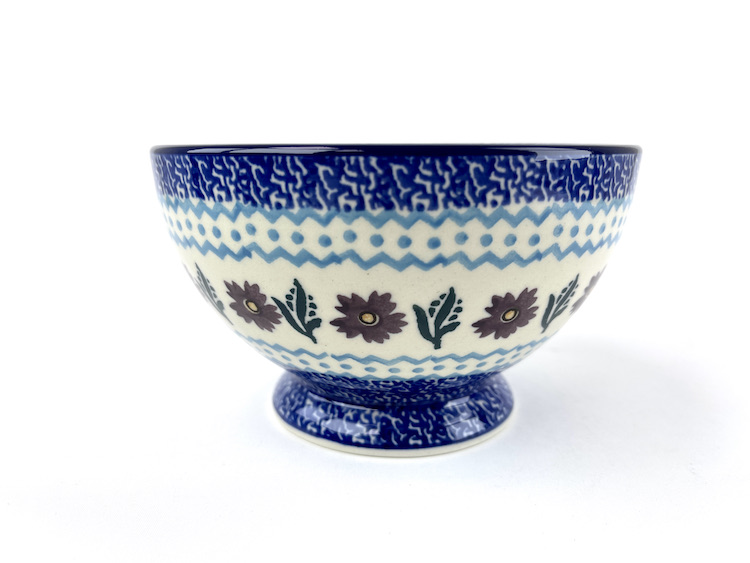 206 Bunzlau Kom op voet 1686X - 206 (Bunzlau). 206 Bunzlau Kom op voet 1686X Ideale kom voor onder andere een muesli ontbijt