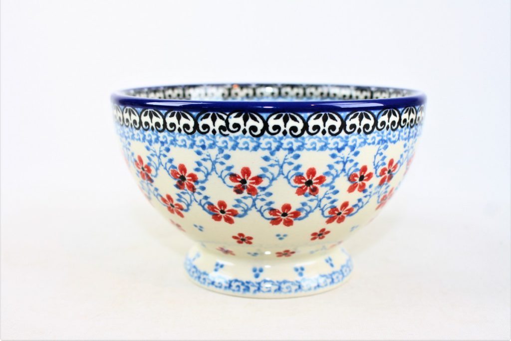 Bunzlau Kom op voet 2100X  - 206 (Bunzlau). Bunzlau Kom op voet 2100X 206 Ideale kom voor onder andere een muesli ontbijt