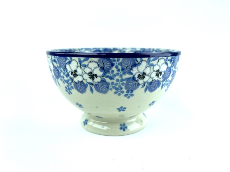 206 Bunzlau Kom op voet 2342X - 206 (Bunzlau). 206 Bunzlau Kom op voet 2342X Ideale kom voor onder andere een muesli ontbijt