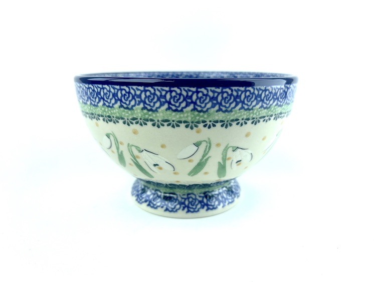 206 Bunzlau Kom op voet 2582X - 206 (Bunzlau). 206 Bunzlau Kom op voet 2582X Ideale kom voor onder andere een muesli ontbijt