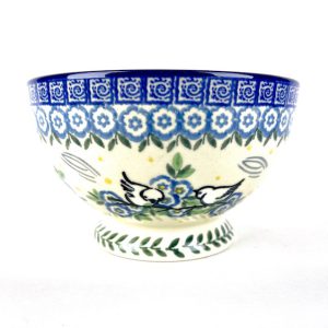 206 Bunzlau Kom op voet 2623X - 206 (Bunzlau). 206 Bunzlau Kom op voet 2623X Ideale kom voor onder andere een muesli ontbijt