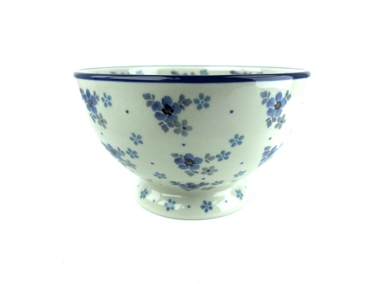 206 Bunzlau Kom op voet 2640X - 206 (Bunzlau). 206 Bunzlau Kom op voet 2640X Ideale kom voor onder andere een muesli ontbijt