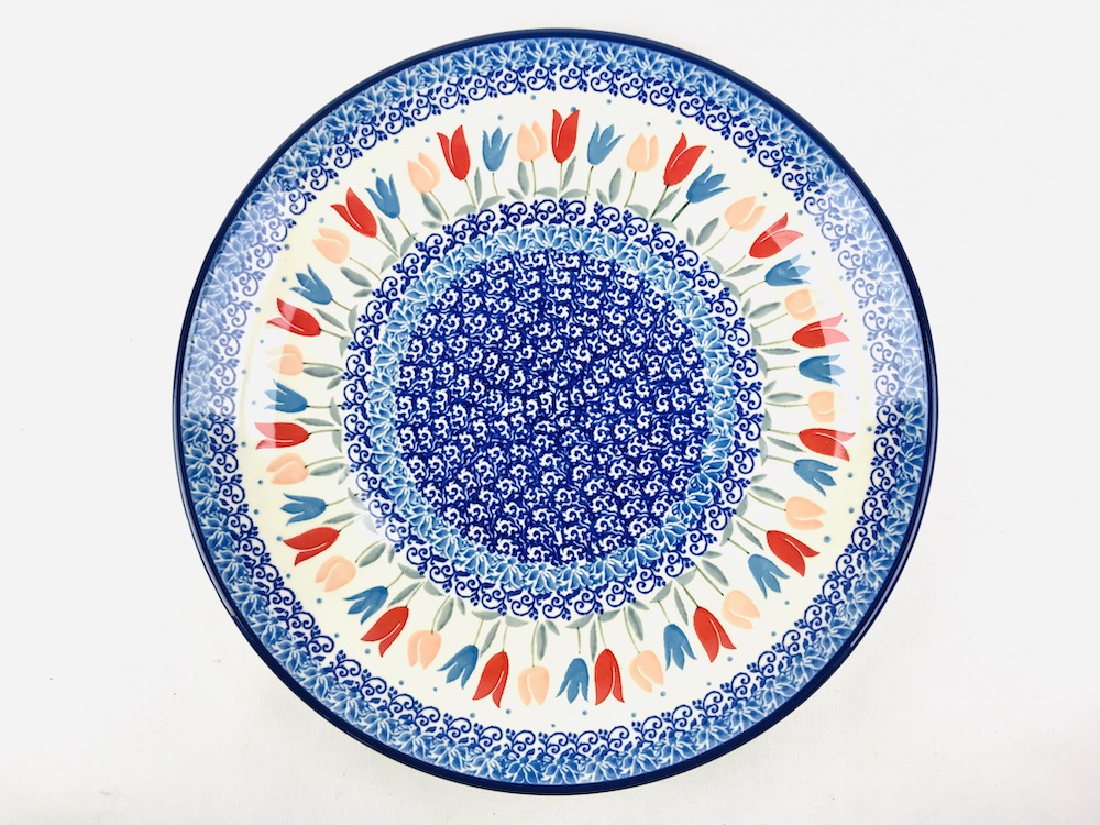 223 Bunzlau Dinerbord 2598X Tulip - 223 (Bunzlau). 223 Bunzlau Dinerbord 2598X Tulip Ook te gebruiken als serveerschaal Steengoed Bunzlau!.