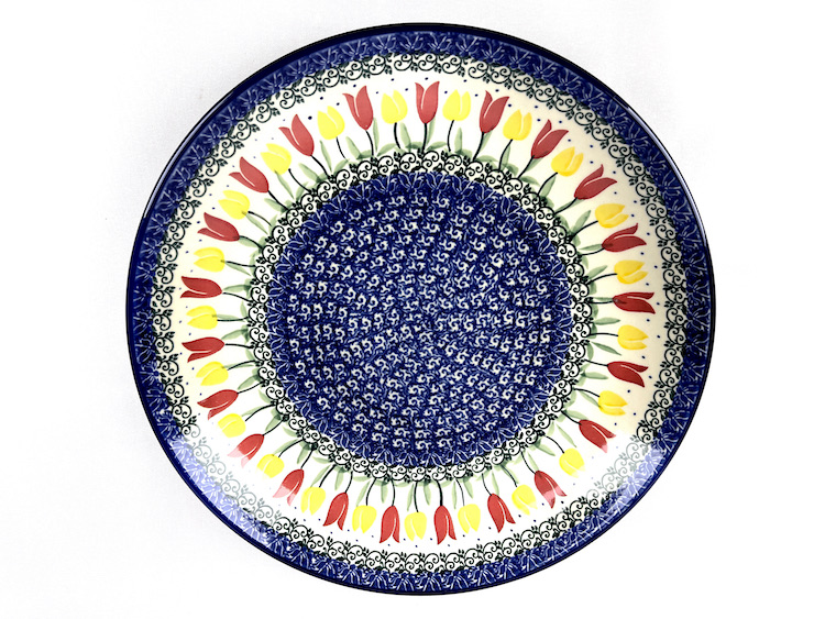 223 Bunzlau Dinerbord 2600X - 223 (Bunzlau). 223 Bunzlau Dinerbord 2600X Ook te gebruiken als serveerschaal Steengoed Bunzlau!.