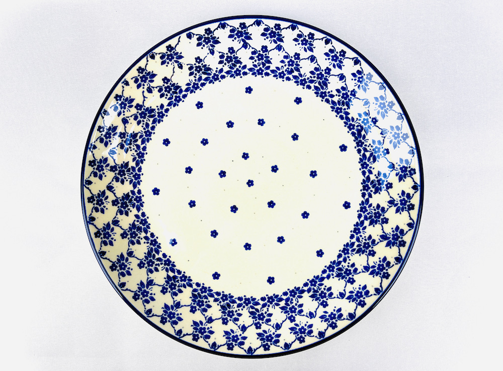 223 Bunzlau Dinerbord 2606X - 223 (Bunzlau). 223 Bunzlau Dinerbord 2606X Ook te gebruiken als serveerschaal Steengoed Bunzlau!.