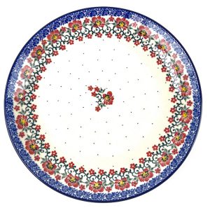 257 Bunzlau Dinerbord 1973X - 257 (Bunzlau). 257 Bunzlau Dinerbord 1973X Ook te gebruiken als lunch of serveerbord Let op de maat!.