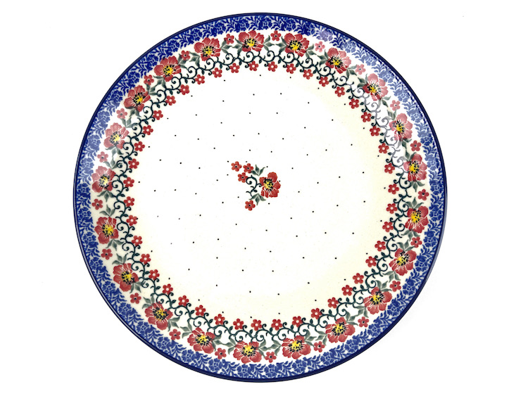 257 Bunzlau Dinerbord 1973X - 257 (Bunzlau). 257 Bunzlau Dinerbord 1973X Ook te gebruiken als lunch of serveerbord Let op de maat!.