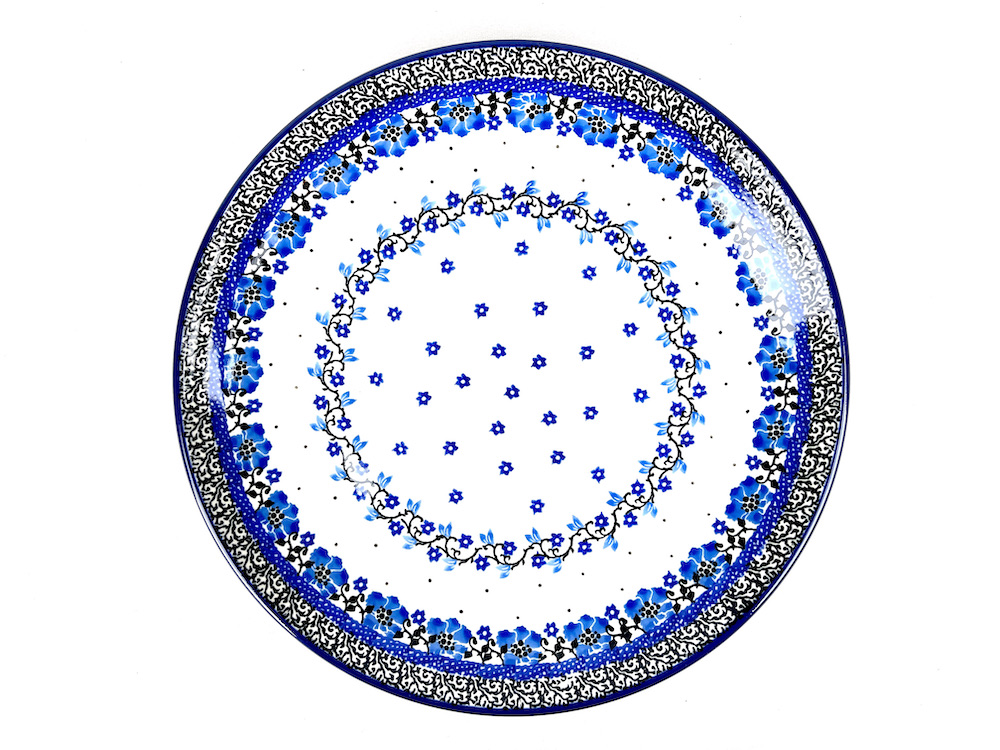 Bunzlau Dinerbord 1983X  - 257 (Bunzlau). Bunzlau Dinerbord 1983X 257 Ook te gebruiken als lunch of serveerbord Let op de maat!.