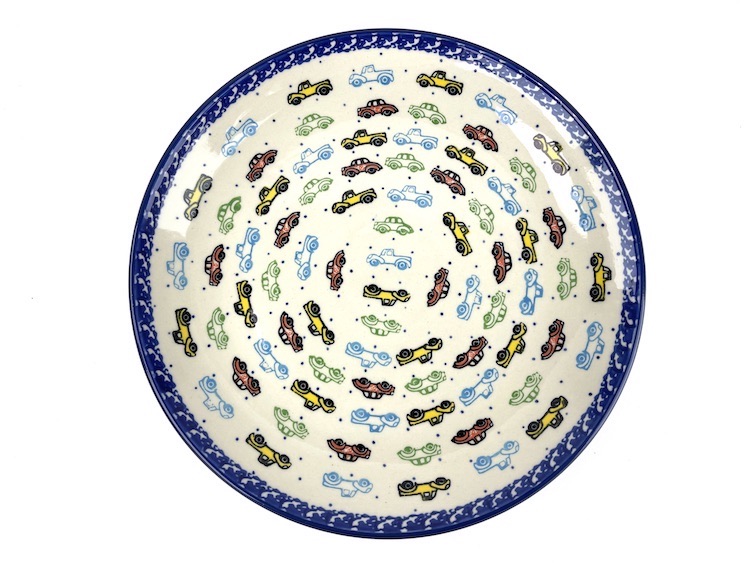 257 Bunzlau Dinerbord 2022X - 257 (Bunzlau). 257 Bunzlau Dinerbord 2022X Ook te gebruiken als lunch of serveerbord Let op de maat! Handgemaakt - duurzaam - origineel Bunzlau servies.