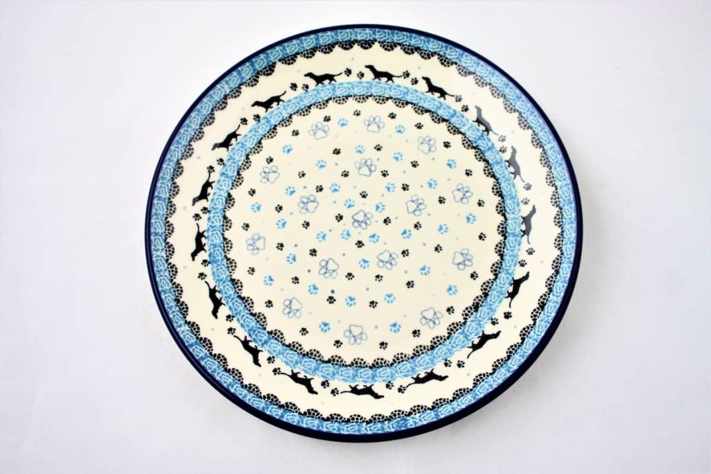 Bunzlau Dinerbord 2152X Teckel  - 257 (Bunzlau). Bunzlau Dinerbord Teckel 2152X 257 Ook te gebruiken als lunch of serveerbord Let op de maat!.