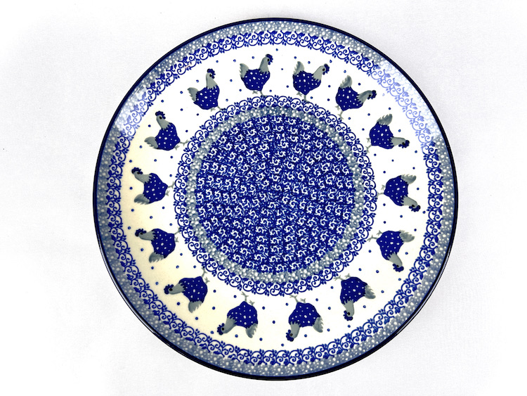 257 Bunzlau Dinerbord 2597X - 257 (Bunzlau). 257 Bunzlau Dinerbord 2597X  Ook te gebruiken als lunch of serveerbord Let op de maat!.