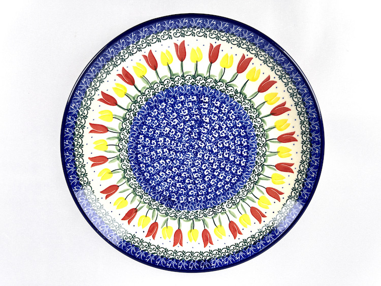 257 Bunzlau Dinerbord 2600X - 257 (Bunzlau). 257 Bunzlau Dinerbord 2600X Ook te gebruiken als lunch of serveerbord Let op de maat!.