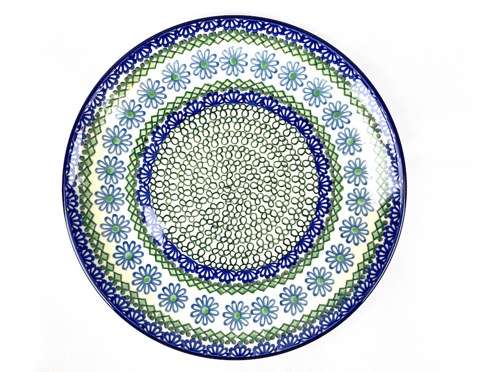 257 Bunzlau Dinerbord 673X - 257 (Bunzlau). 257 Bunzlau Dinerbord 673X  Ook te gebruiken als lunch of serveerbord Let op de maat!.