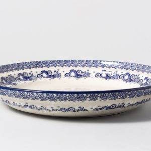 258 Bunzlau Grote lage Ronde Schaal 2327X - 258 (Bunzlau). 258 Bunzlau Grote lage Ronde Schaal 2327X 259 Alles op deze site is van de eerste kwaliteit tenzij anders is aangegeven Gegolfde rand Multi functionele schaal Fruitschaal