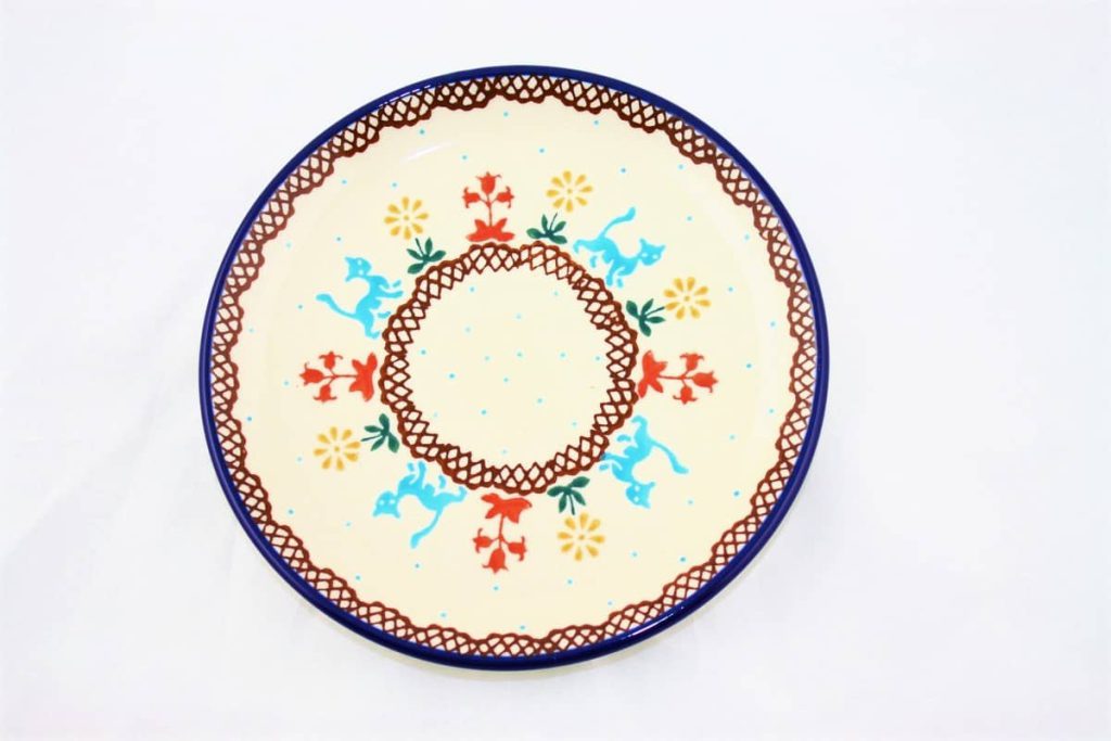 Bunzlau Gebaksbordje 1130X - 261 (Bunzlau). Bunzlau Gebaksbordje 1130X 261 Voor een heerlijk taartje